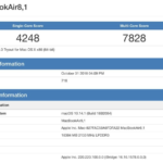 MacBook Airベンチマークの検証結果