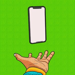 iPhoneのスタンバイにブルーライトを対応させる方法