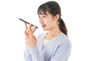 iPhoneのメモを音声を使って入力する方法
