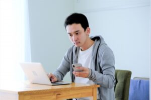キーボードの入力音を消す方法