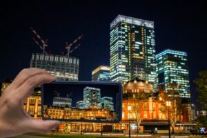 iPhoneの半パノラマで集合写真を撮りやすくしよう