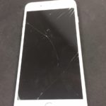 落として割れてしまったiPhone８Plusのガラス交換