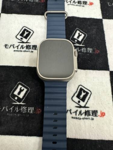 最新のApple Watch Ultraを画面コーティング