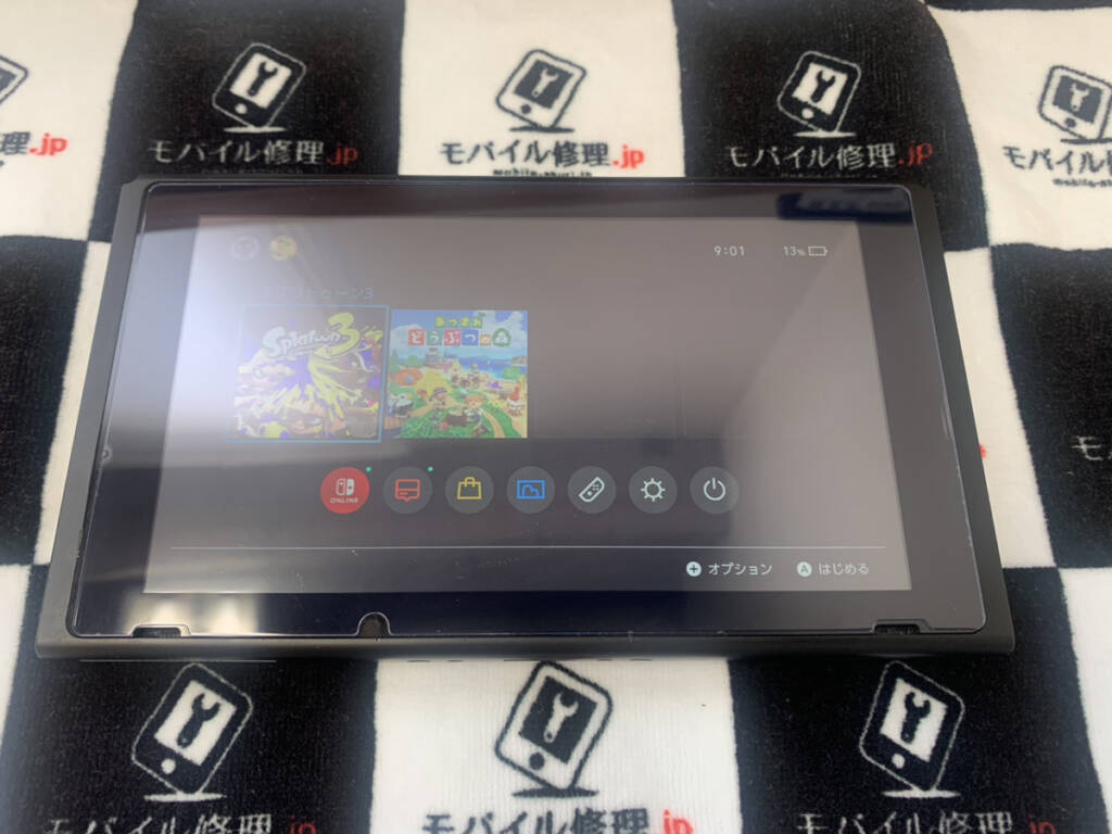 液晶を交換したNintendo Switch