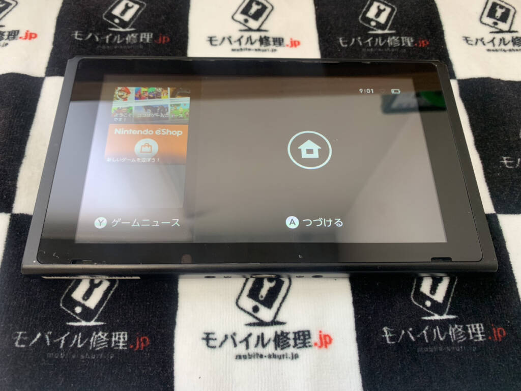 液晶を交換したNintendo Switch