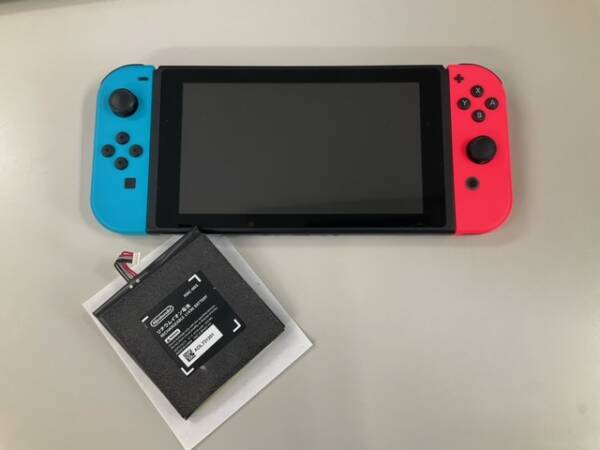 【修理事例】NintendoSwitch　ニンテンドースイッチ　バッテリー交換ならモバイル修理.jp 山形店へ