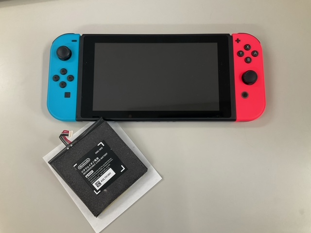 Switchバッテリー交換