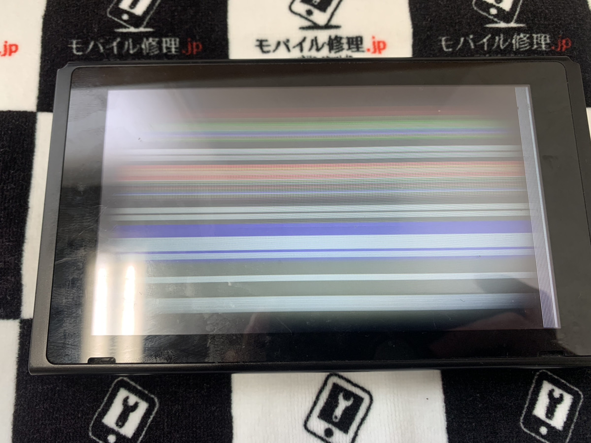 液晶が壊れているスイッチ