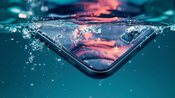 洗濯機で回してしまったiPhoneの水没修理について