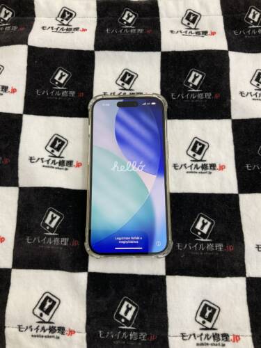 ＜山形市＞iPhone15の初期化対応を行いました！