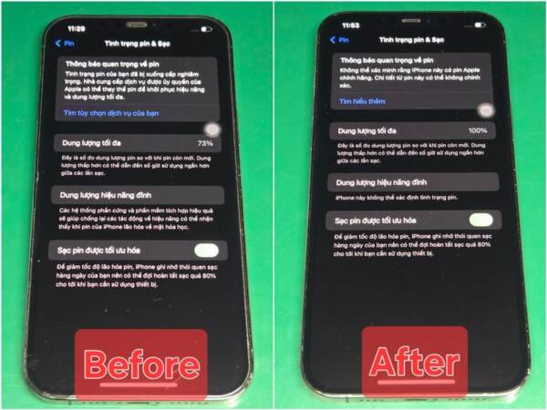 iPhone XsMax バッテリー交換